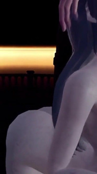 Ghost-mädchen halsfick | 3D-porno