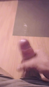 Stretching and Horny Cum