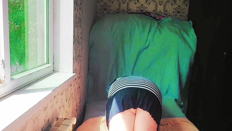 Kitty_Cross: Bez rąk Candy Ladyboy Babe Shemale Pre Cumming Masturbacja Trening...