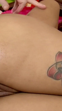 Brunette with natural tits gives Terry Reid anal sex and deep blowjob # 5