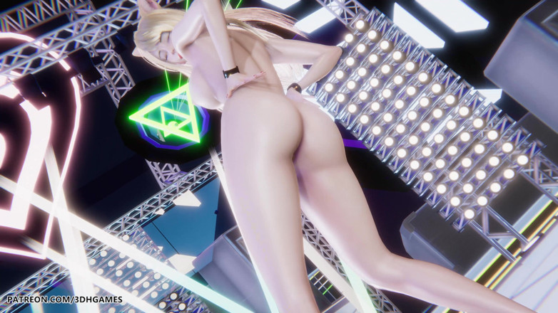 3D-Hentai Games: I Ren - Butt - Ahri Sexy Naked Dance