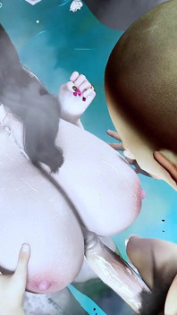 Pixel priestess với sự quyến rũ bị cấm - Hentai hoạt hình 3d