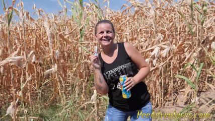 Pee Adventures: Gordita chica mea en sus jeans al aire libre