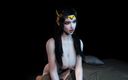X Hentai: Královna Medusa svádí její komandér - 3D animace 264
