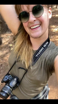 Flashing My Hairy Body on a Hike!