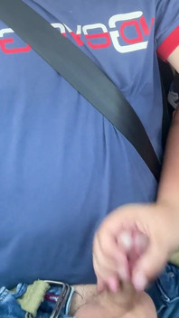 Amatorskie ręczna robota w samochodzie