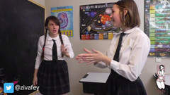 Ziva Fey: Ziva fey und mewchii fey - klatschkampf im klassenzimmer