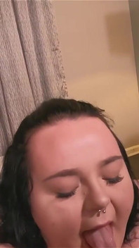 Sjuksköterska Peyton BJ och Titty Fuck