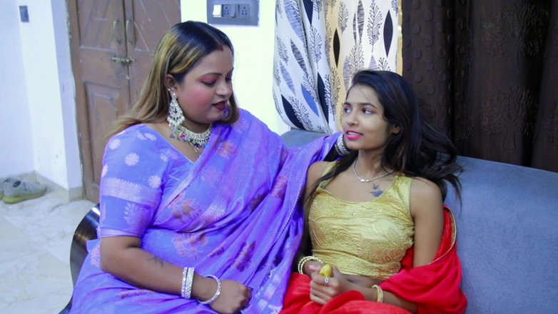 Triflicks: Nand Bhabhi Was Having Sex with a Banana Her Friend...