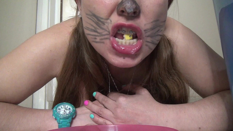 Angel eyes studio: SEKSOWNA KOCIACZKA POŁYKA ŻELKI!!