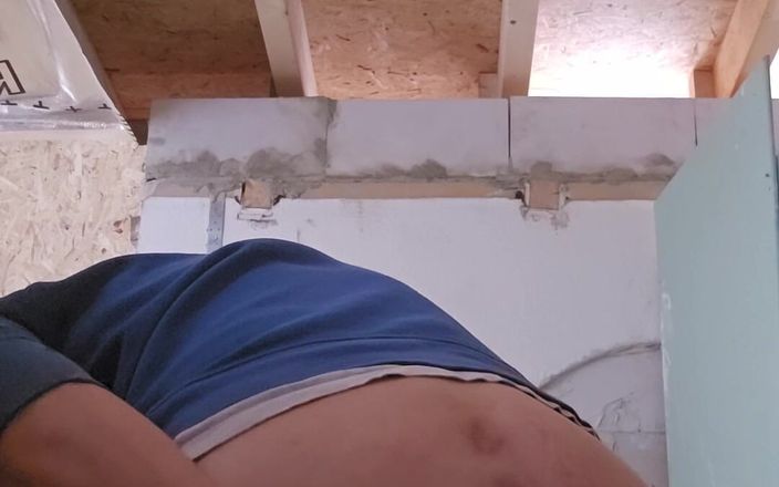 Chris_snoopy_91: Mega tesão no canteiro de obras parte 1