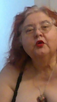 Mature BBW Redhead Nurse Vicki Talks to You as She Makes a Lipstick Applying Video for You!