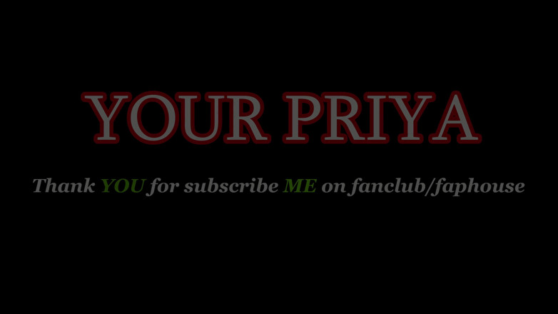 Your Priya: Avideo von Desi Bhabhi Priya squirtet auf den schwanz