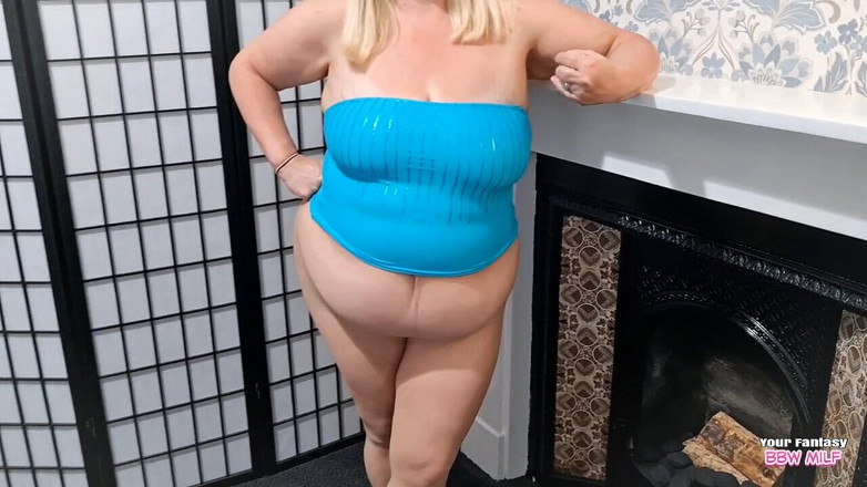 BBW_Wife: Auntys stora tuttar i ditt ansikte - amatör BBW MILF GILF...