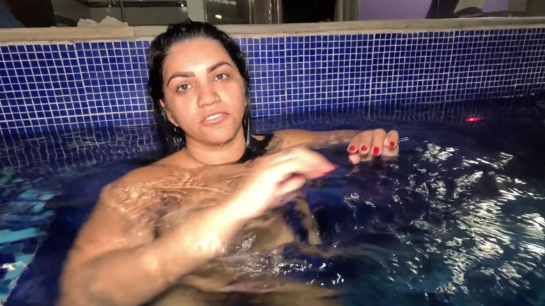 Casal Mattos: Giornata al motel con piscina - Coppia che si amano che...