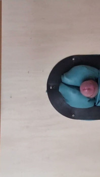 Fucking the Massage Table Below View