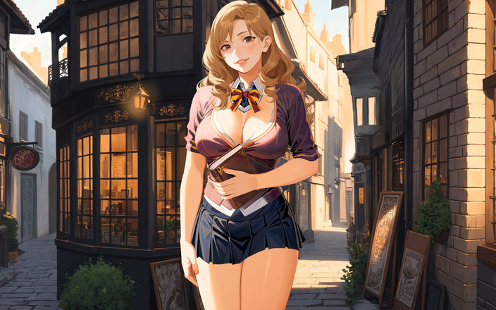 Adult Games by Andrae: EP3: siswi baru athena - penuh nafsu &amp; sulap (gameplay)