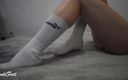 Miley Grey: Sexy Blonde in Long Socks, You Need to See It -...