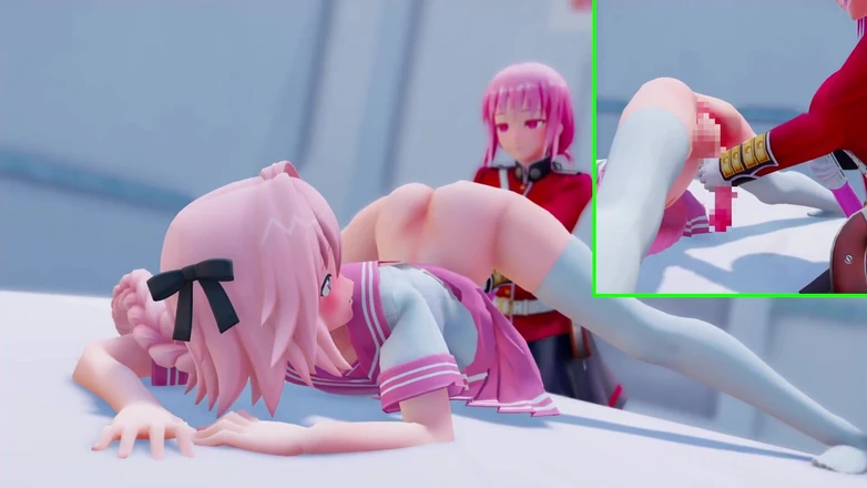 Velvixian 3 Femboy: Astolfo jack-o-pose