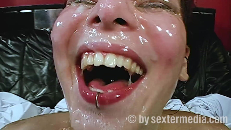 Sextermedia by Pete: Selvagem amador bukkake sexo com Jonata