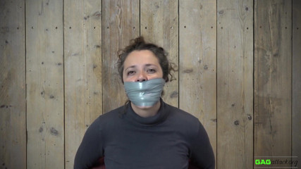 Gag Attack: Julia - Multiple PVC Tape Gags