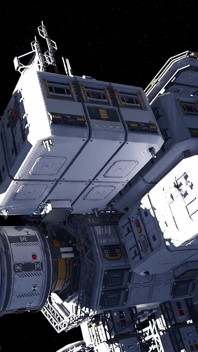 O vizită la stație în gravitație zero: Lyra îi face o scurgere murdară lui Futa Kaelen, face sex în poziția misionară