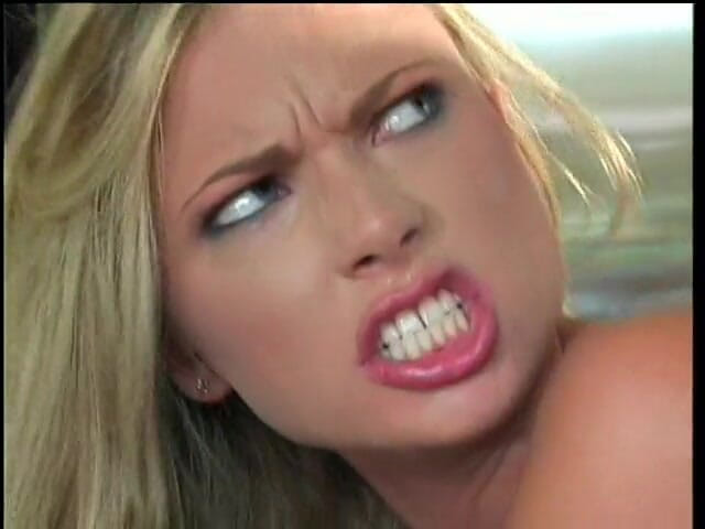 Porno Stars: Amazing blonde loves rough handling