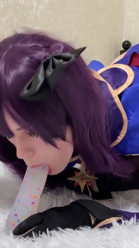 Anale per ragazza carina trans con gape il culo