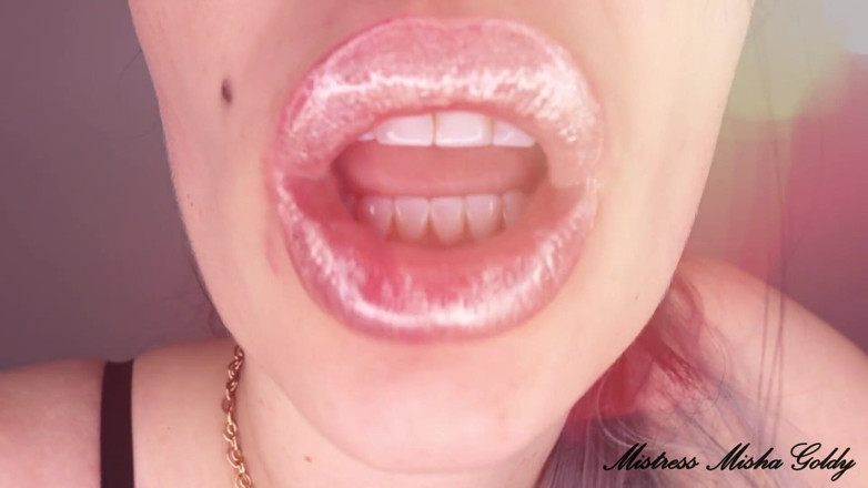 Goddess Misha Goldy: Sweat kissing dream is over loser!