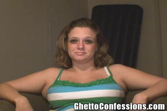 Ghetto Confessions: หีขาวท้องชอบควยดำ 3 พ่อลูก แตดอมควยกลืนน้ำเงี่ยน