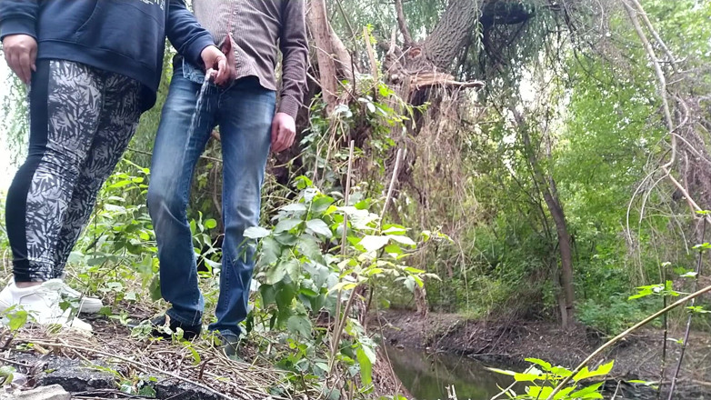 OurFetishLife: MILF stepmom takes care of stepson in nature