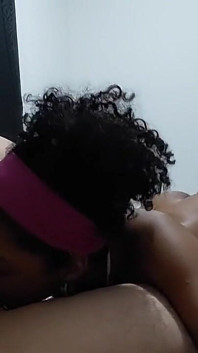 Interracial Threesome with Two Friends