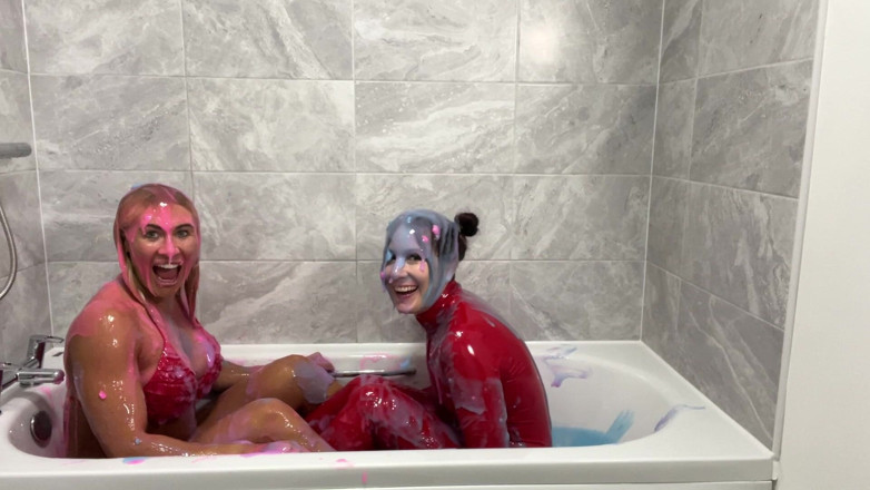 CALLIE ROKS: Latex Gunge with Belle Ohara