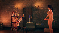 3D Hentai Animation: Sexy dvojčata tvrdě šukají