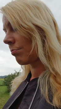 Blonde Whore Lets a Stranger Fuck Her on the Autobahn Parking Lot