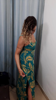 MILF Has Sex with a Salesman in the Dressing Room.