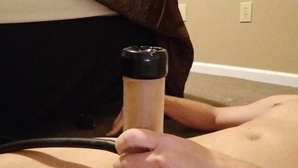 Big Daddy Dommmm: Milking my dick with the Venus 2000 sex machine until cum...