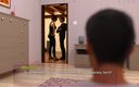 Porny Games: चुप रहो और नृत्य - सौतेली मम्मी के साथ विशेष रात, एक साथ लंड चुसाई (ep. 5)