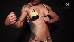 Angelmuscles: Rutin bisep saya dijelaskan, urat saya akan pecah !!