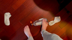 Barefoot Blake: Squishing and Crushing; a Foot Fetish Video
