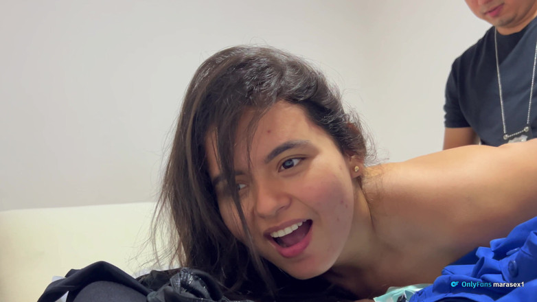 PronoiaMey: 제발 엉덩이에 넣지 마세요!! 큰 엉덩이 MILF가 콘돔 없이 부패한 경찰과 섹스하다