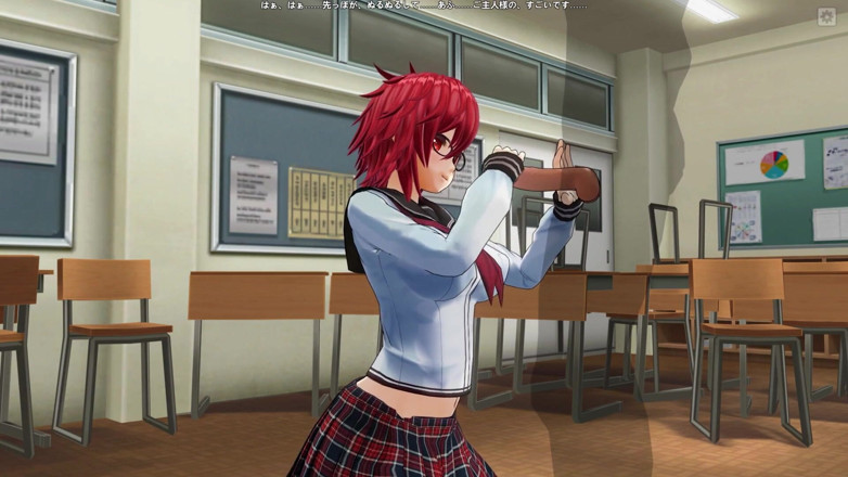 H3DC: 3d hentai girl with red hair jerks off your cock
