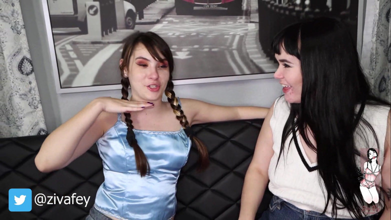 Ziva Fey: Ziva Fey - Ziva y Ruby Vuitton juegan con aliento divertido