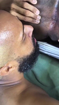 Strong and Hot Sex Between Two Black Men