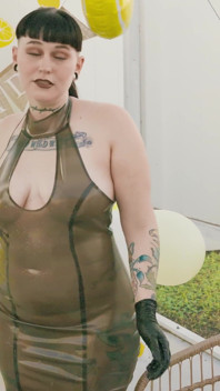 Thirsty Gimp Has Foot Fetish Quenched by Ms Nacke