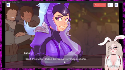 Godlygamergg: Luna dans la taverne - partie 1 - connaître les clients