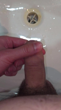 Fare Pipì Sul Lavandino Del Bagno - Punto Di Vista