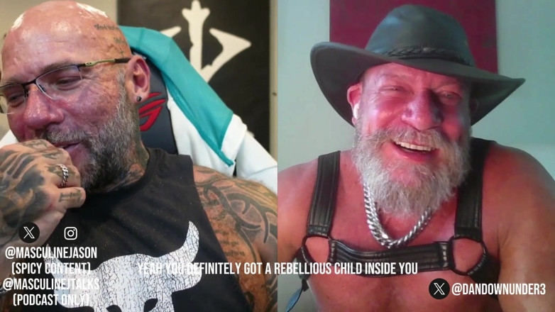 Raw and Uncensored with Masculine Jason: Porn star confessions - Dan'in altında (bölüm 189)