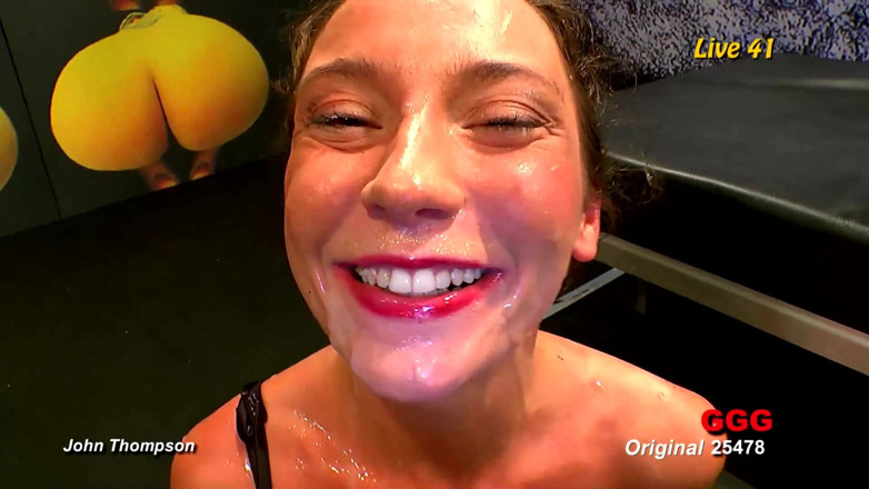 GGG John Thompson Studio: Ggg - Blonde MILF with Big Tits Gets Gangbanged by a...
