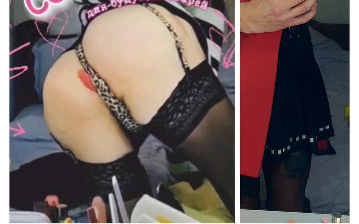 Sonechka25: Sonechka estira su coño anal para futuros hijos de puta